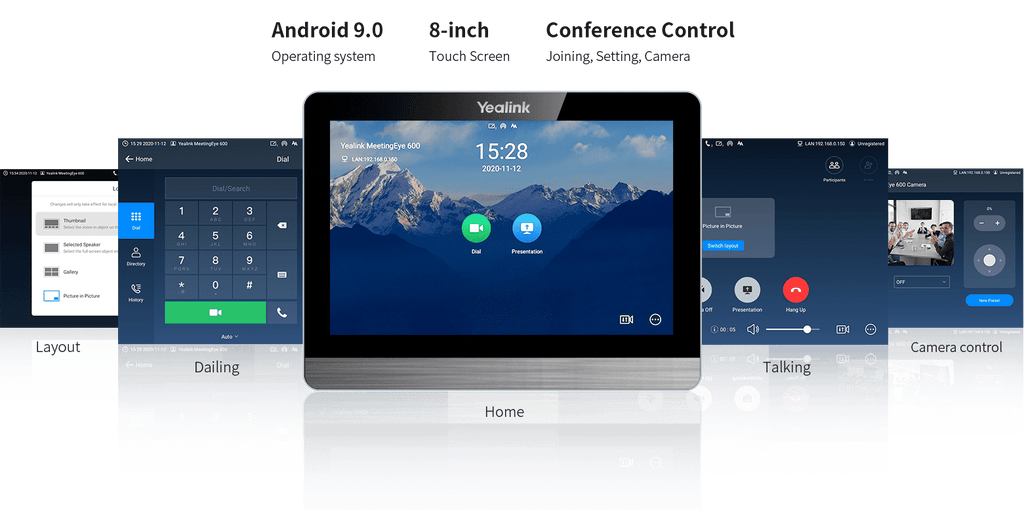 Yealink CTP18 Dokunmatik Panel