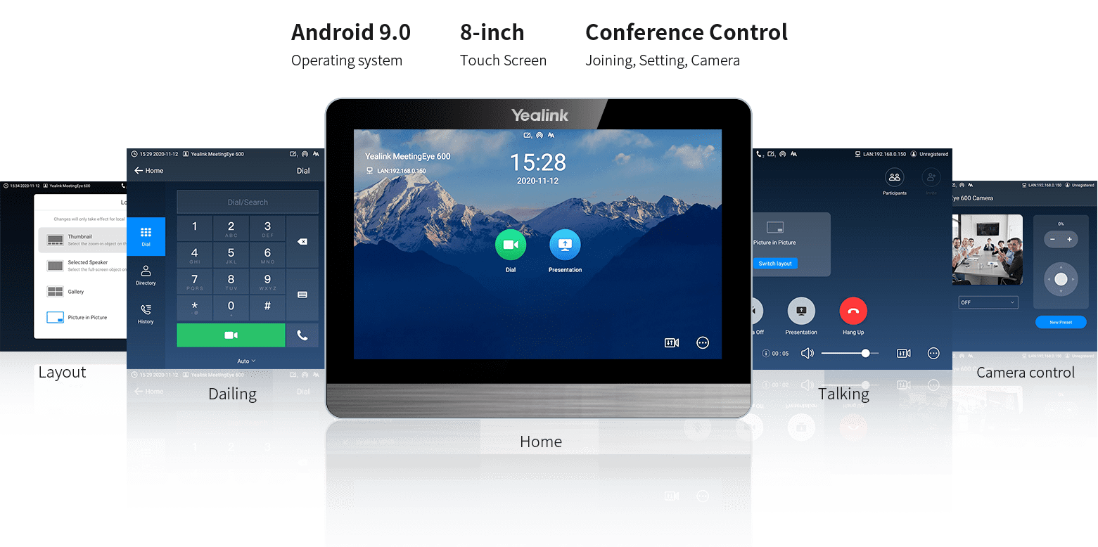 Yealink CTP18 Dokunmatik Panel