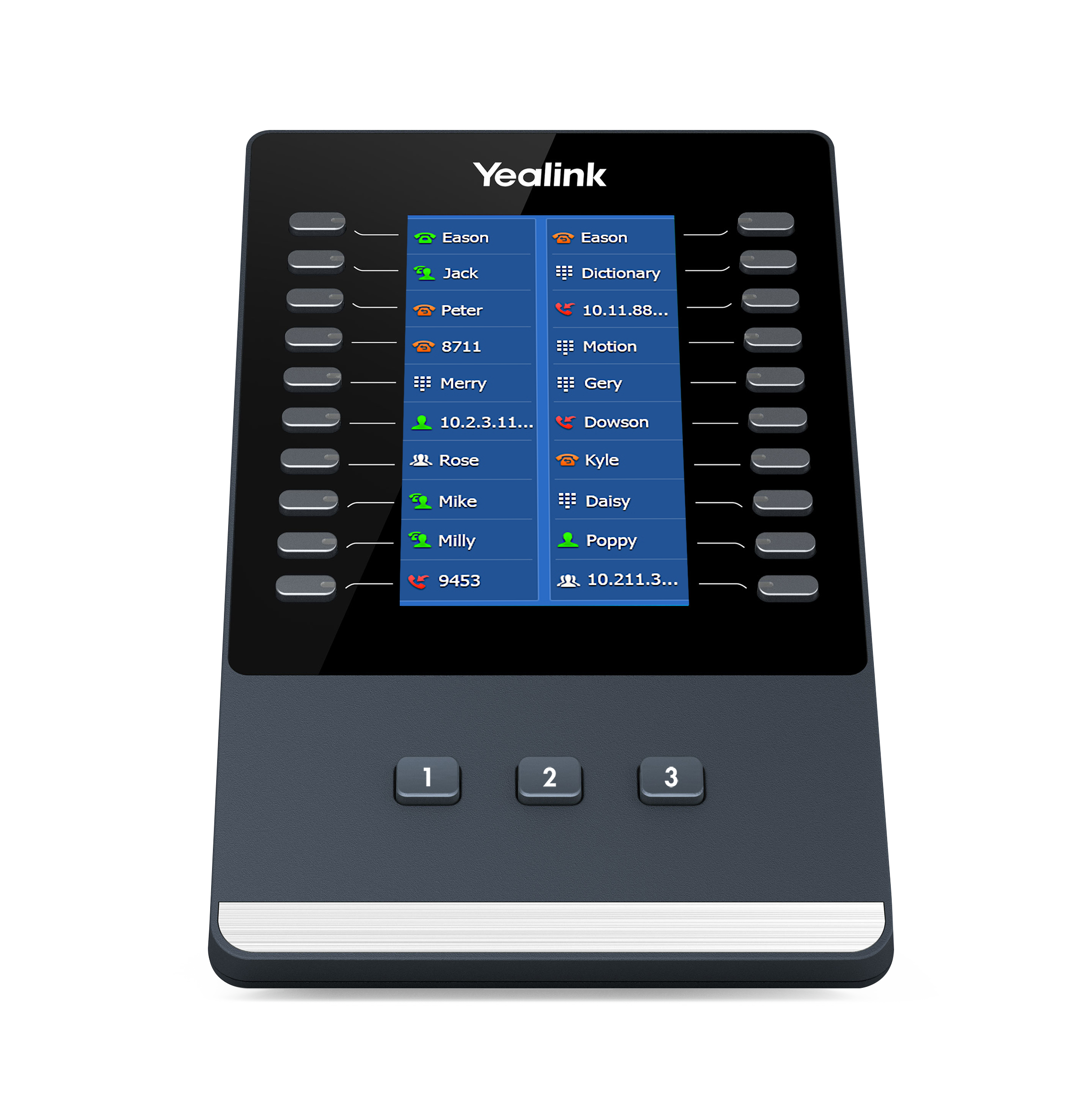 Yealink EXP43 LCD Genişleme Modülü