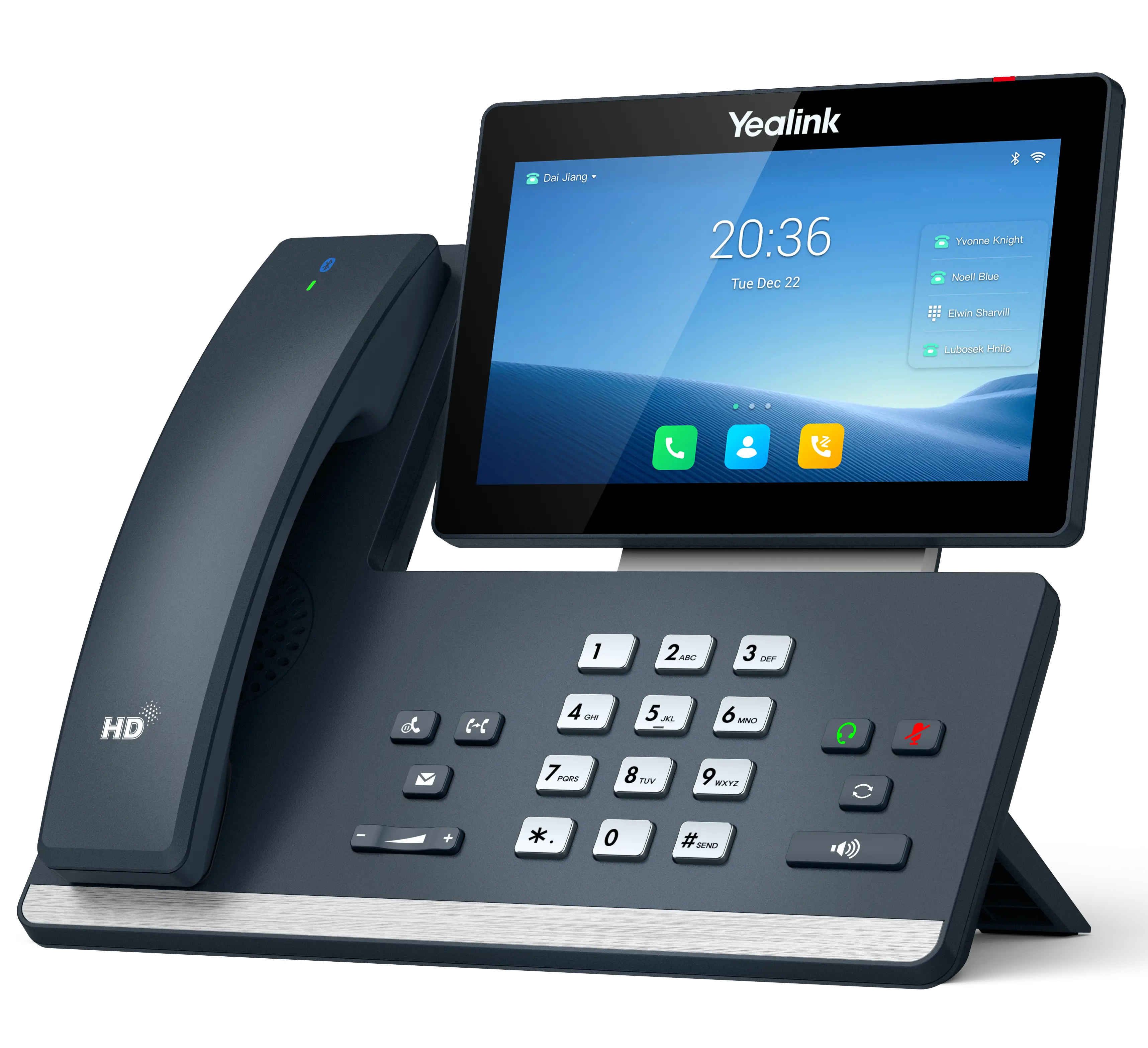 Yealink T58W Pro Android, PoE Destekli, Kameralı ve Adaptörsüz IP Telefon