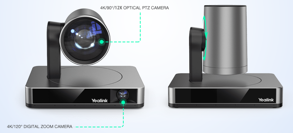 Yealink ZVC860 Zoom Uyumlu Video Konferans Sistemi Büyük Odalar ve Konferans Salonları için