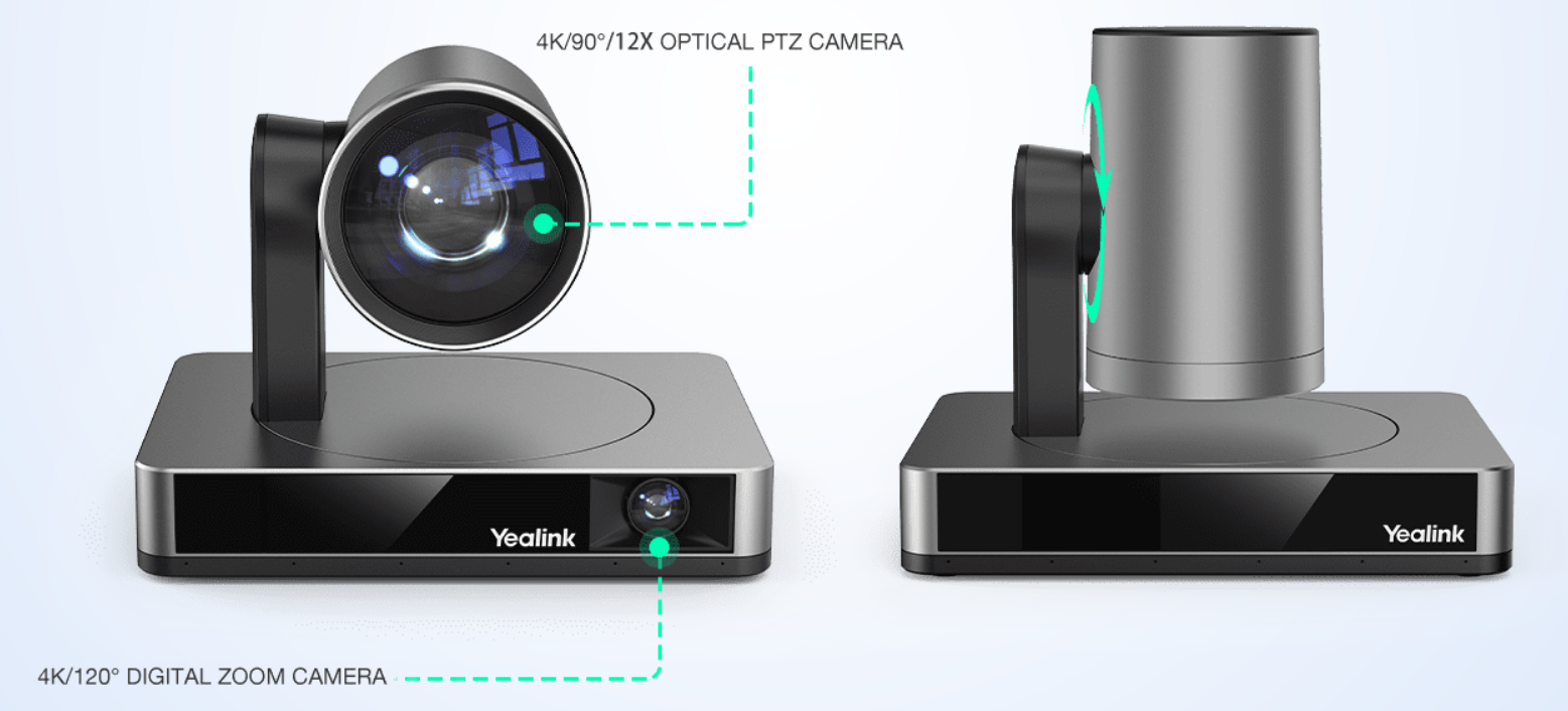 Yealink ZVC860 Zoom Uyumlu Video Konferans Sistemi Büyük Odalar ve Konferans Salonları için